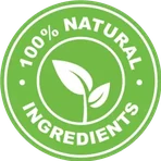 All natural ingredients badge