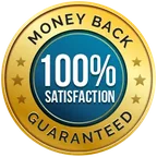 Satisfaction guarantee badge